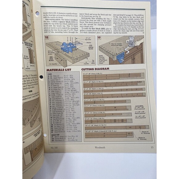 13 Woodsmith And ShopNotes Woodworking Magazines - Picture 8 of 12